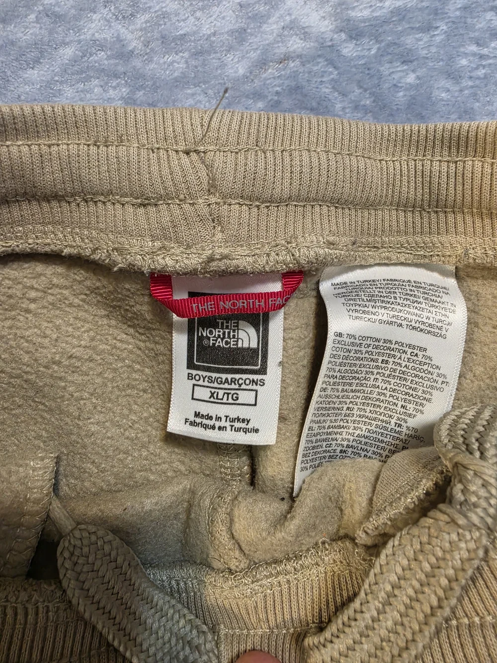 The North Face comfortable tan